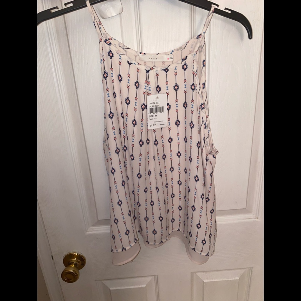 cream new tank top